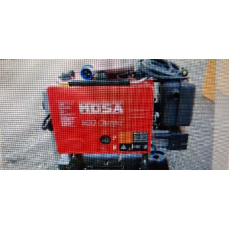 Motosaldatrice MOSA MSG CHOPPER generatore di corrente incorporato