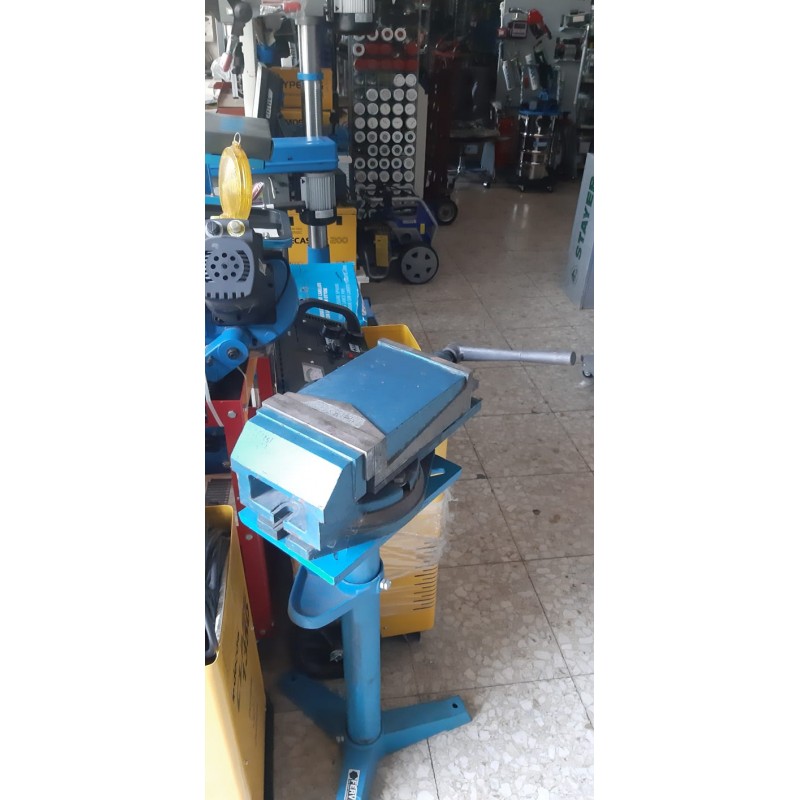 Morsa a macchina Fervi art. M023/200 con base girevole 360