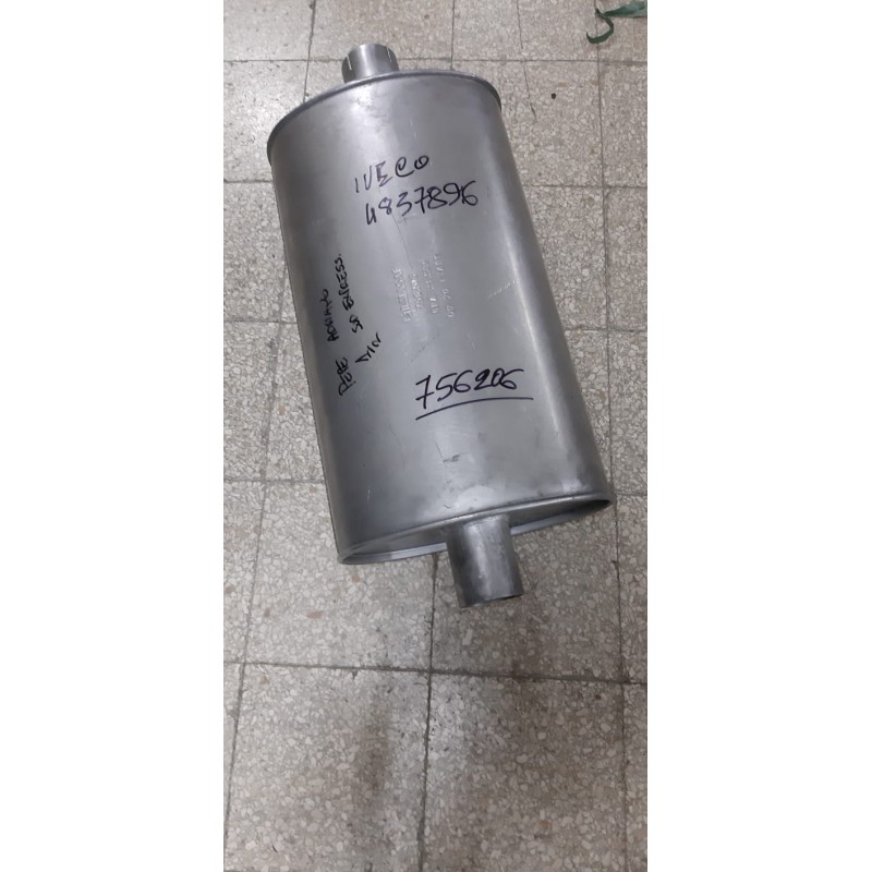 Silenziatore scarico Imasaf 756206 x autocarri Iveco Eurocargo