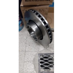 Disco freno Errevi 713456 completo di bulloni x autocarri Iveco Eurotech, Eurostar