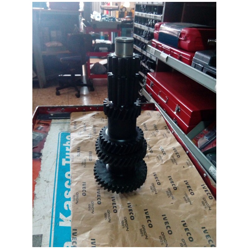 Albero secondario cambio Z14, 21, 29, 35, 38 riferimento Iveco n. 4610050